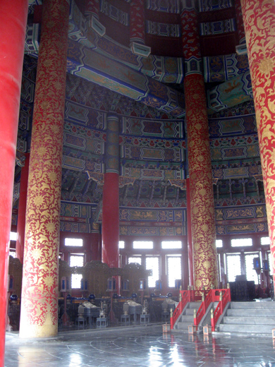 Temple des prières pour de bonnes moissons