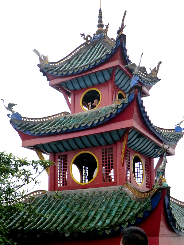 Sommet de la pagode