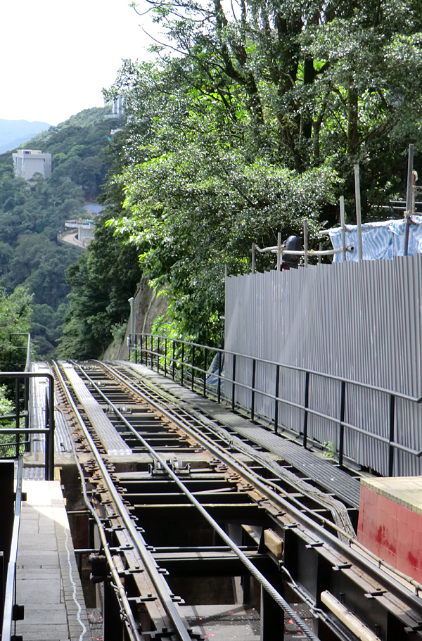 Rails du funiculaire